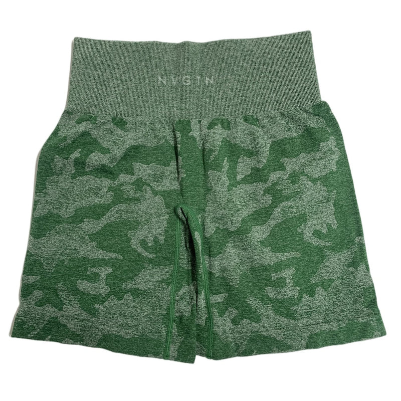 Shorts sem costura camuflado - Ah Acessórios